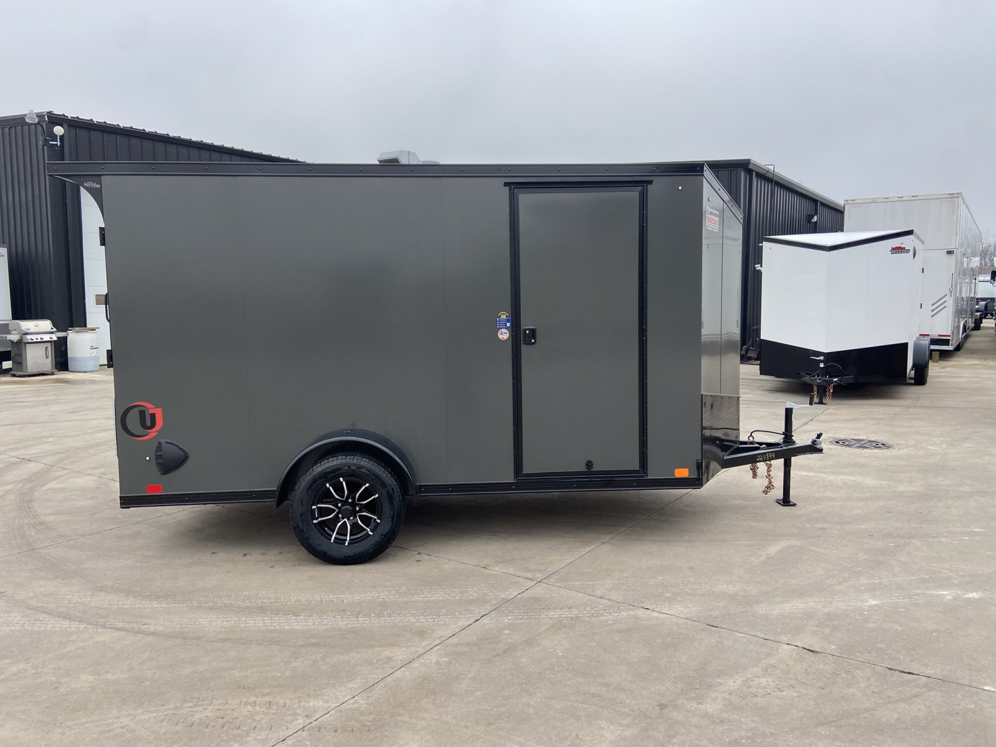 New United UJ 6X12 Cargo Enclosed Trailer