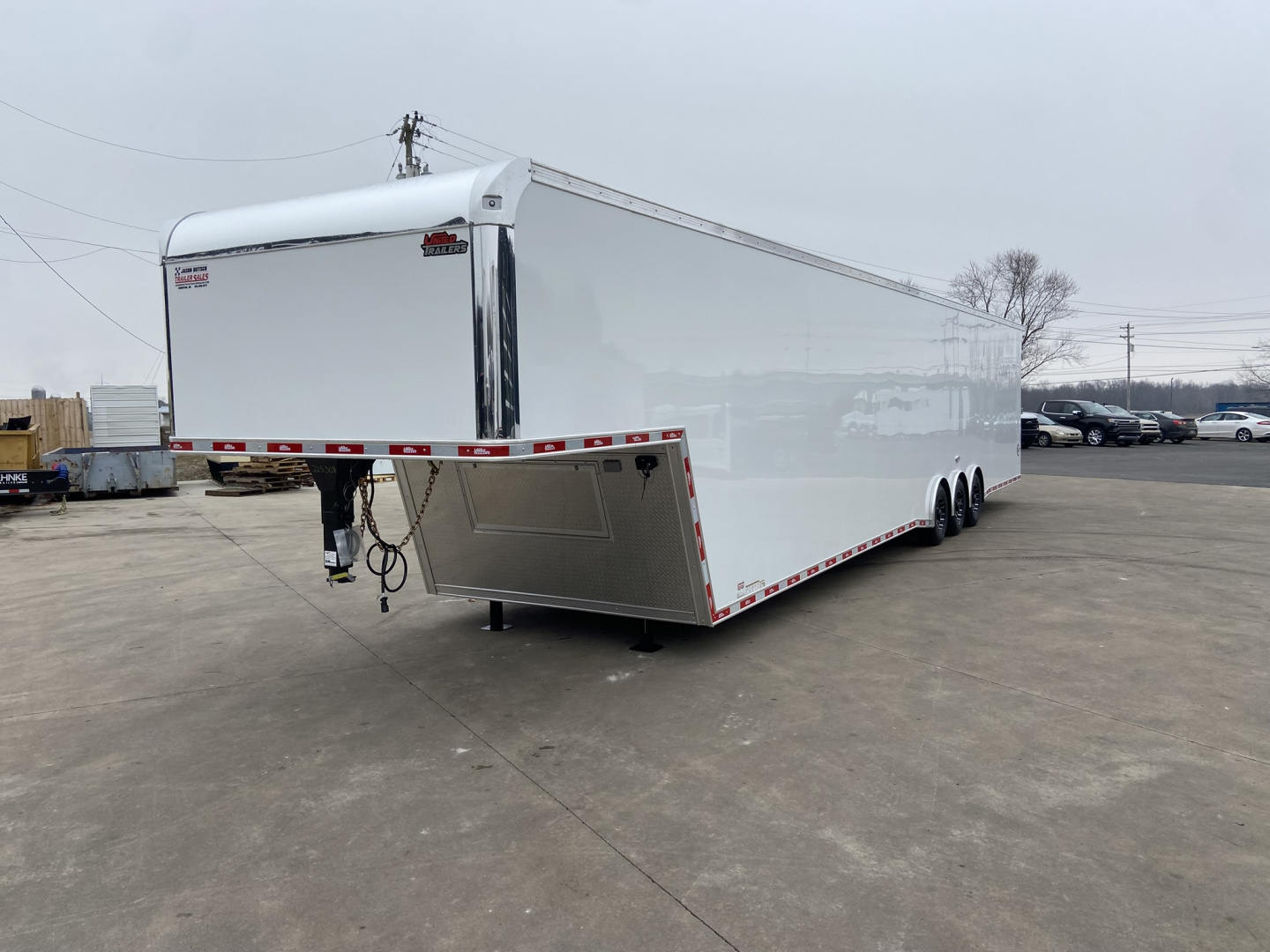 New United UXGN 8.5X48 Car Trailer