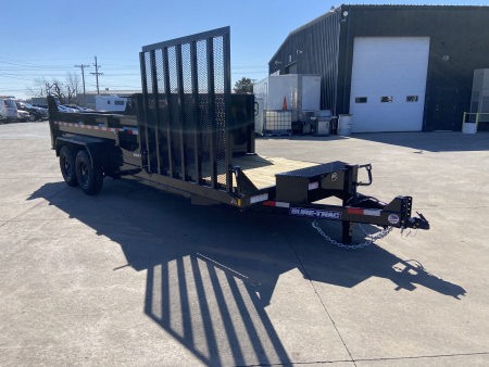 New Sure-Trac 7X18(12+6) Low profile Scissor Dump 14K