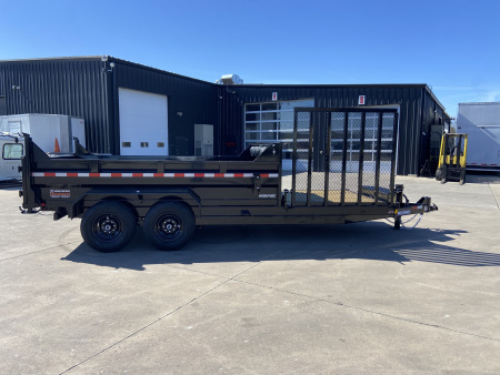 New Sure-Trac 7X18(12+6) Low profile Scissor Dump 14K