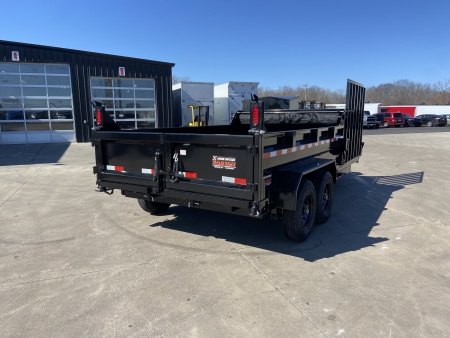 New Sure-Trac 7X18(12+6) Low profile Scissor Dump 14K