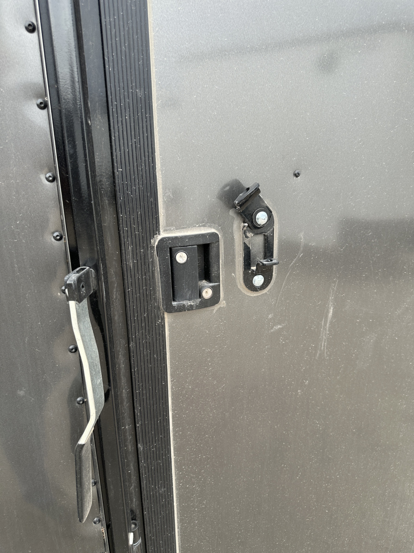 New 2025 Cargo Craft 6'x10'x6'6" Expedition Extreme Charcoal Black out with ramp door Cargo / Enclosed Trailer