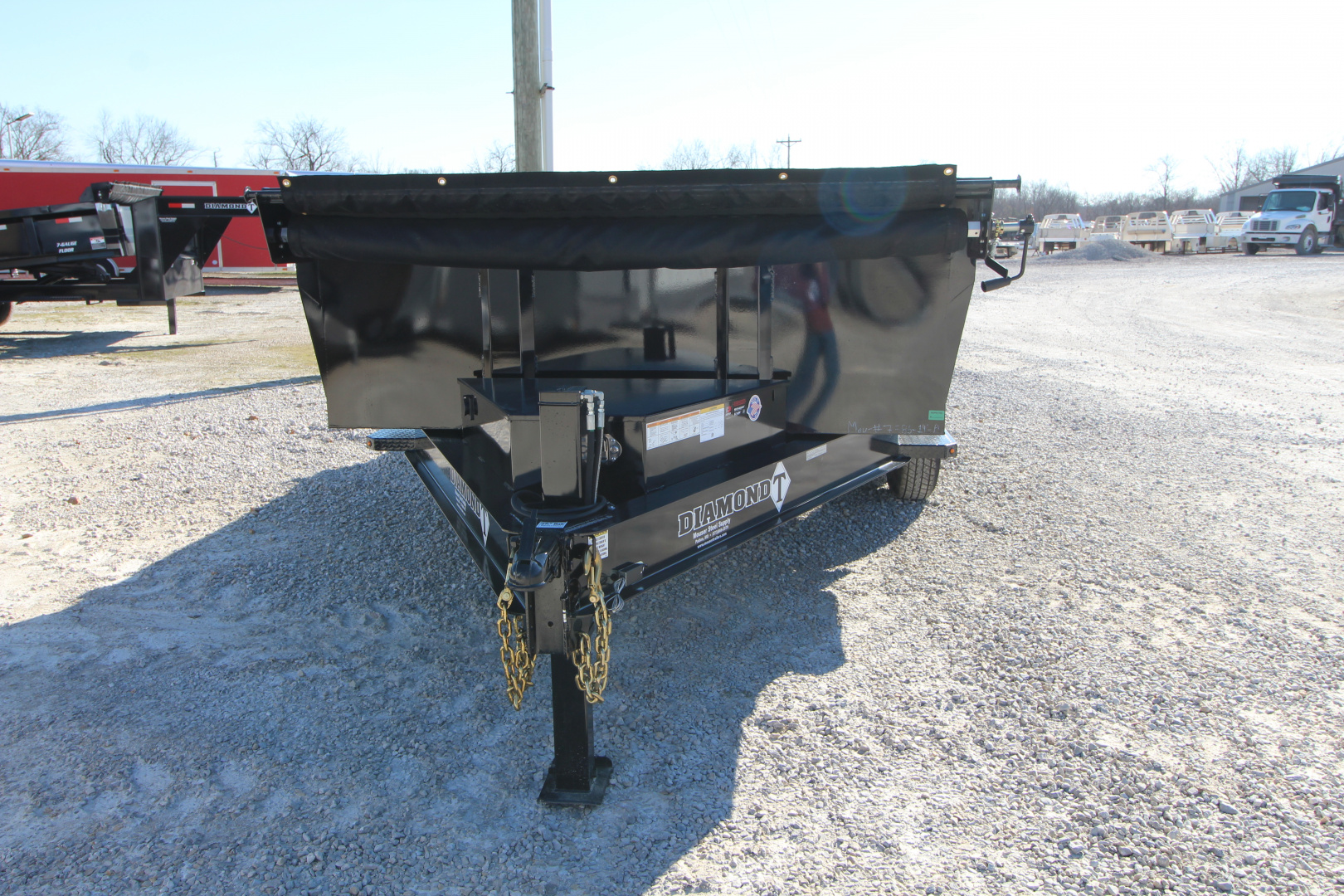 New 2026 Diamond T 8314DMP140 Dump Trailer