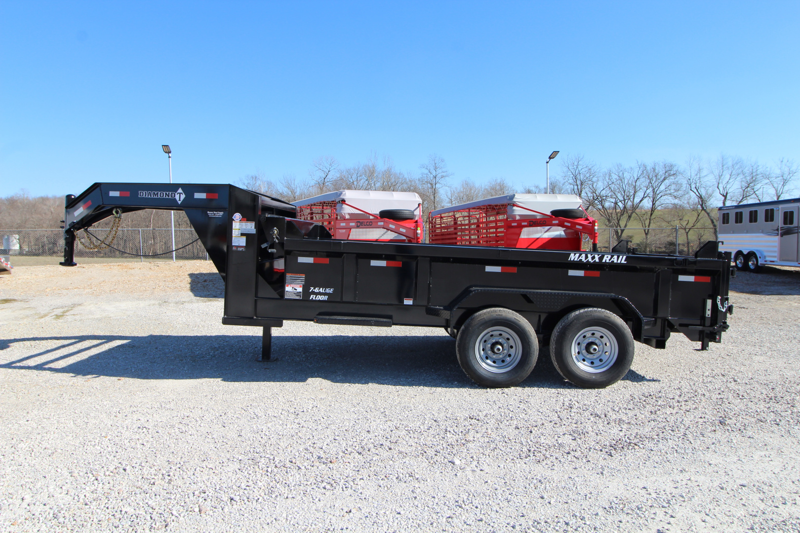New 2026 Diamond T 8314DMP140GN Dump Trailer