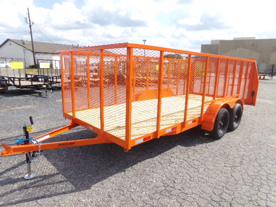New 2026 Tuff Dawg Trailers 6.4X16YardPup Utility Trailer