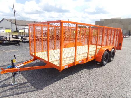 New 2026 Tuff Dawg Trailers 6.4X16YardPup Utility Trailer