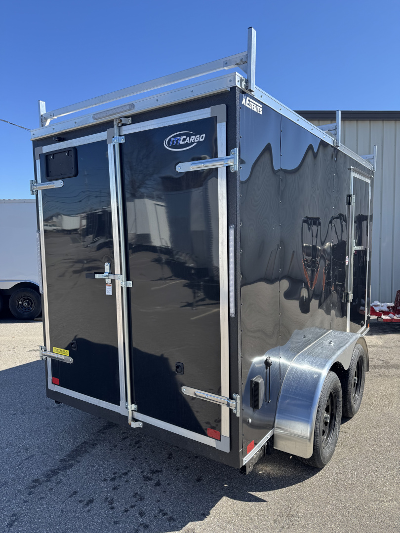 New 2026 ITI Cargo 6'X12' Cargo / Enclosed Trailer / Ladder Racks