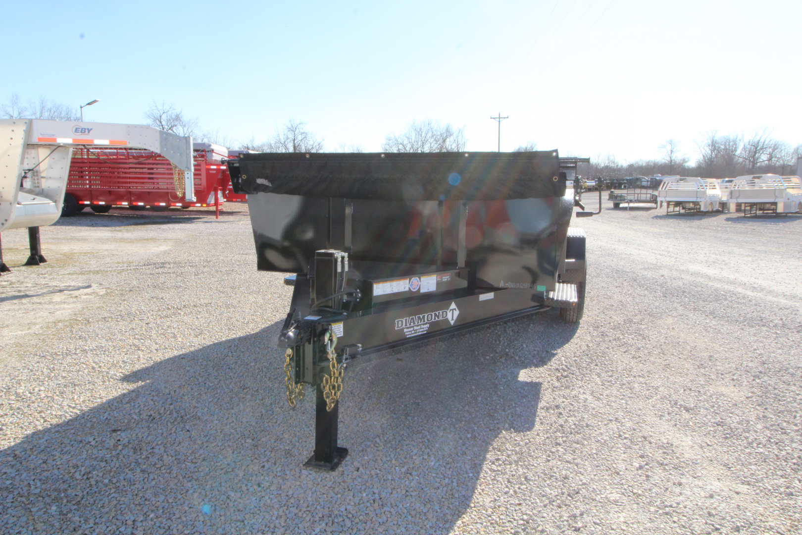 New 2026 Diamond T 8316DMP140 Dump Trailer
