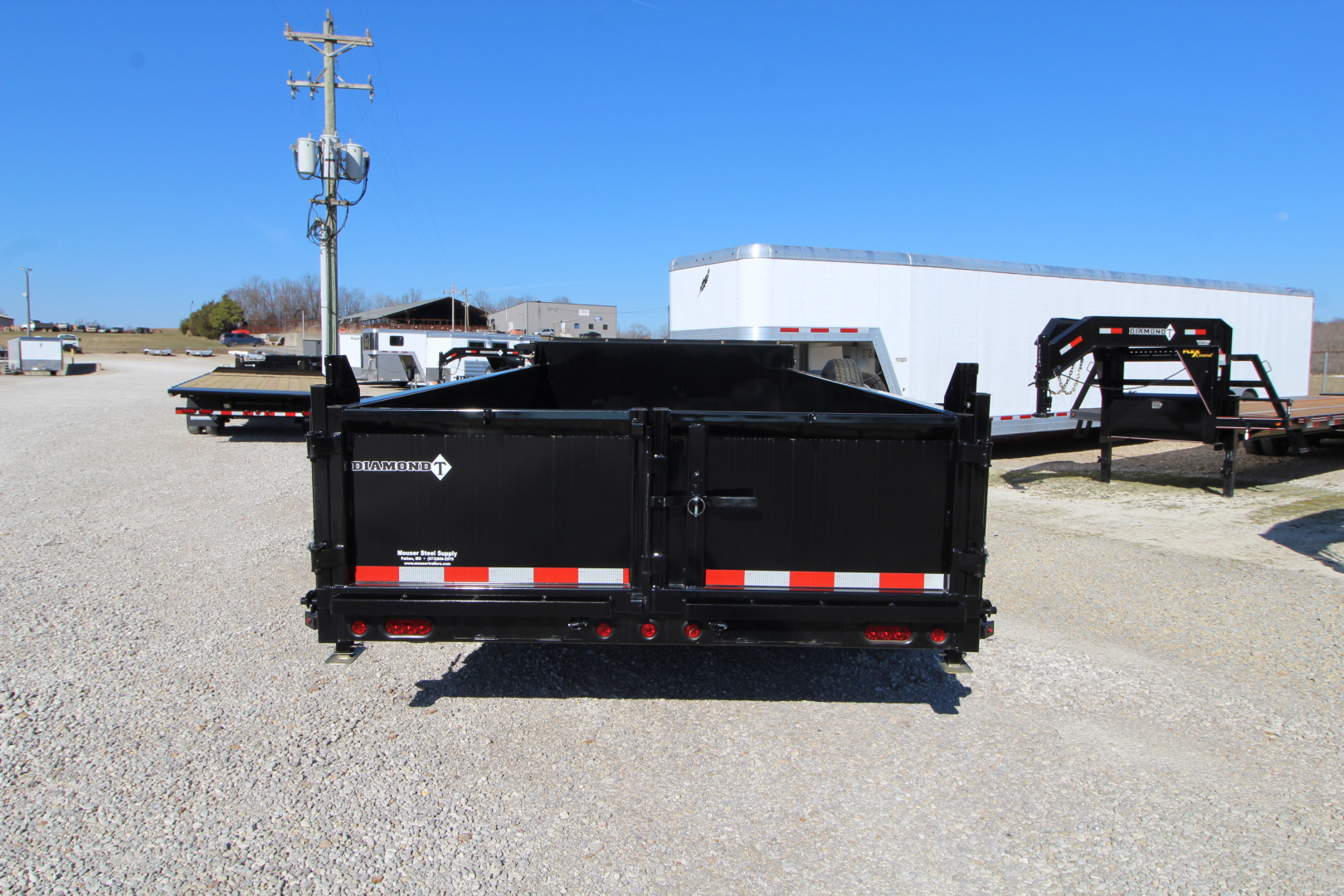New 2026 Diamond T 8316DMP140 Dump Trailer