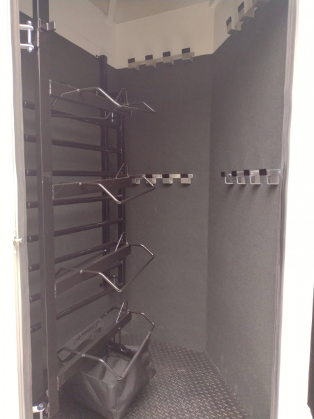 New 2026 Trails West Sierra 4 Horse w/ 10x10 Living Quarters Trailer