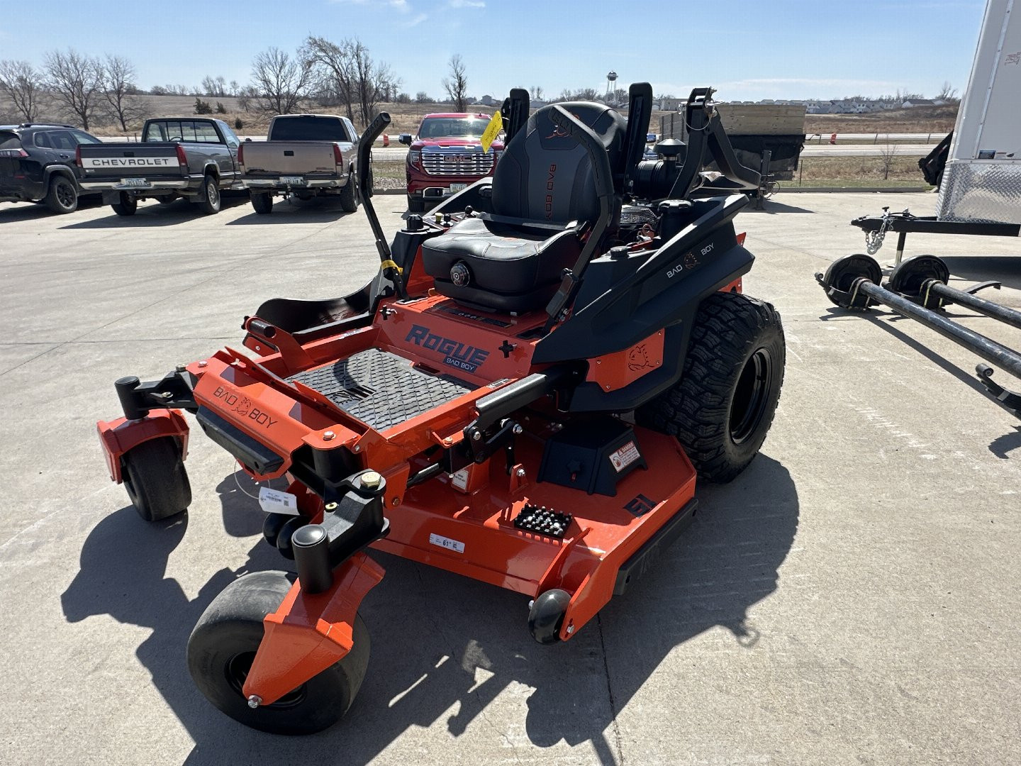 New 2026 Bad Boy 61" Rogue Vanguard 40HP Lawn Mowers