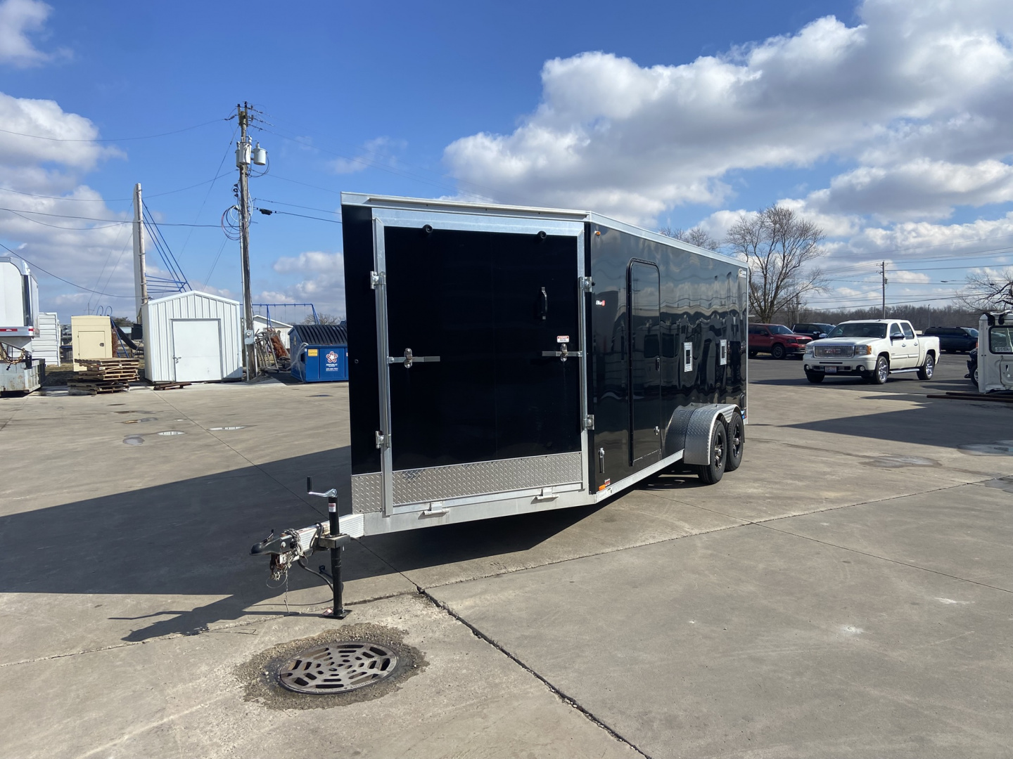 Used 2019 Legend 7X23 Snowmobile Trailer