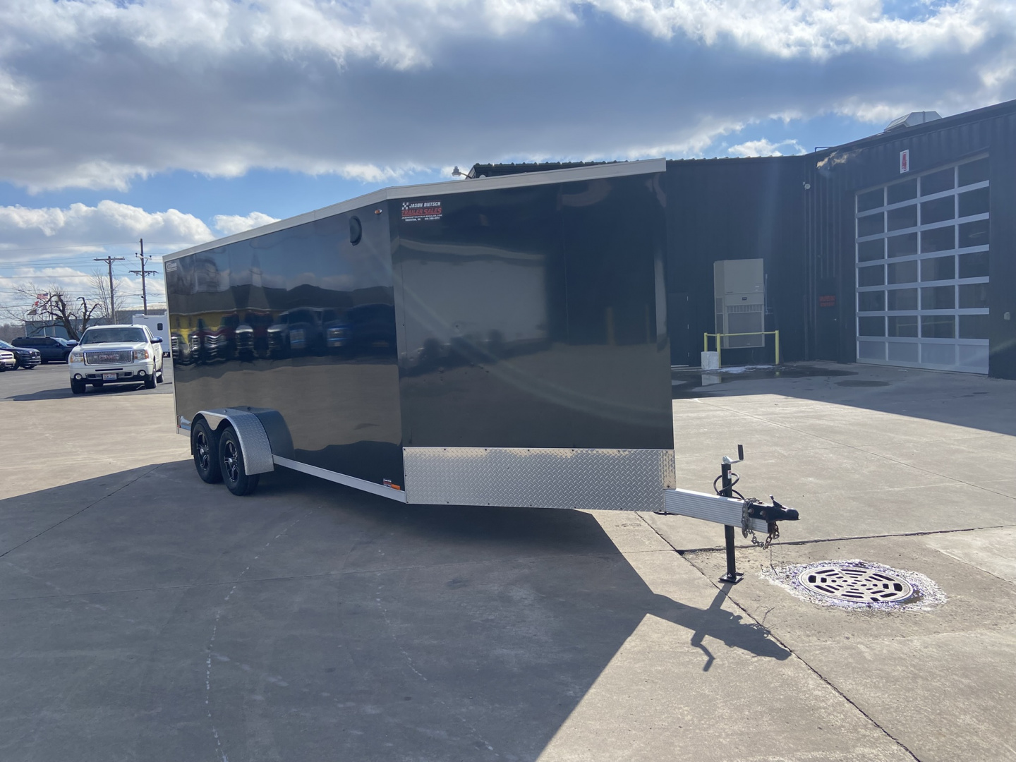 Used 2019 Legend 7X23 Snowmobile Trailer