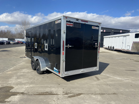 Used 2019 Legend 7X23 Snowmobile Trailer