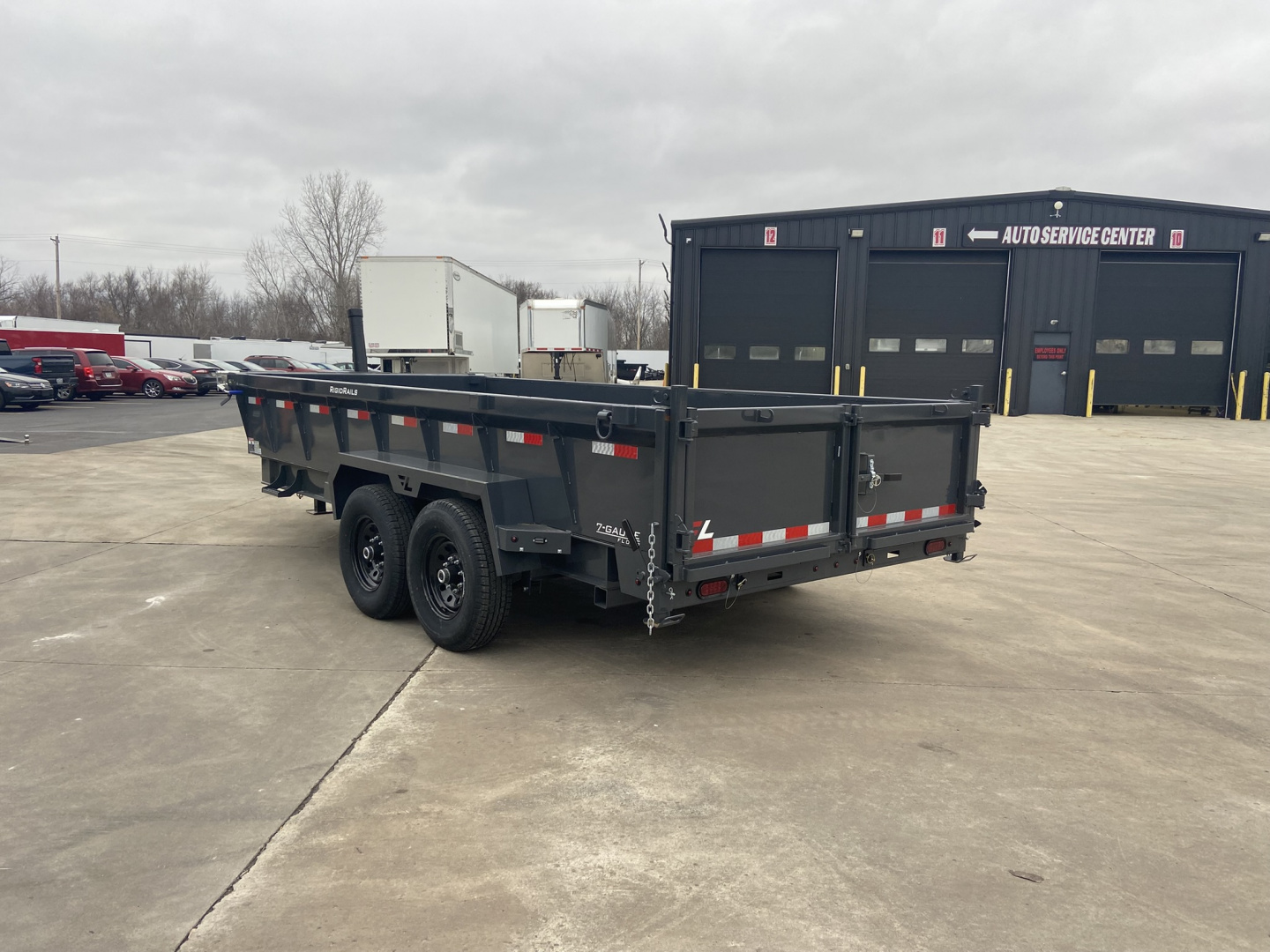 New 83" X 16' DT - 14K Telescopic Dump