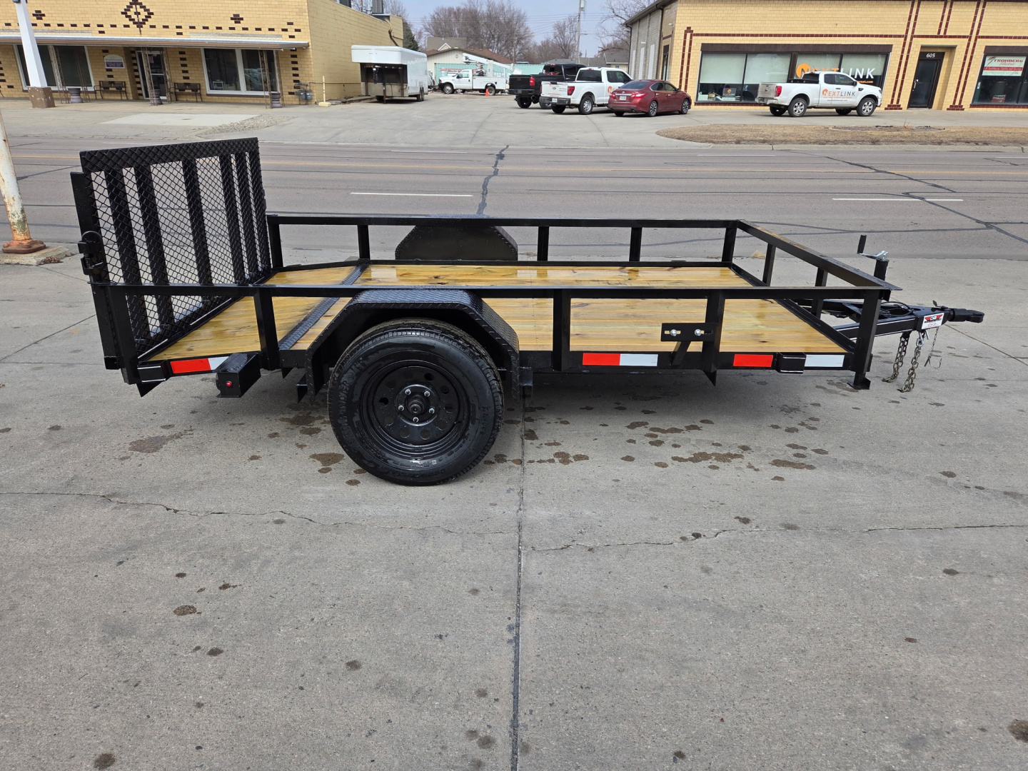 New 2026 KL Trailers KL MANUFACTURING 76x10 Utility Trailer