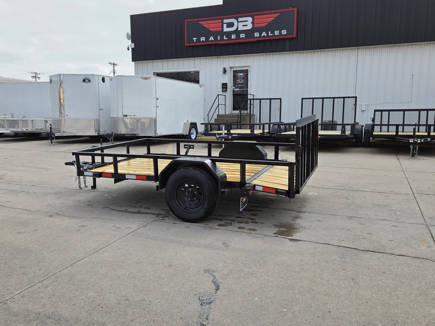 New 2026 KL Trailers KL MANUFACTURING 76x10 Utility Trailer