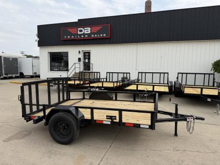 New 2026 KL Trailers KL MANUFACTURING 76x10 Utility Trailer