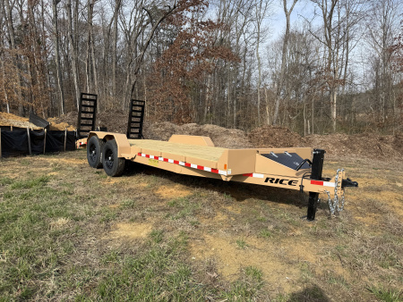 New 2026 Rice Trailers 14K 18+2 MAGNUM Equipment Trailer