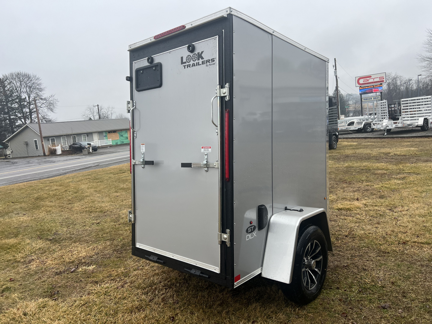 New 2026 Look Trailers 4x6 3K RAMP DOOR Cargo / Enclosed Trailer