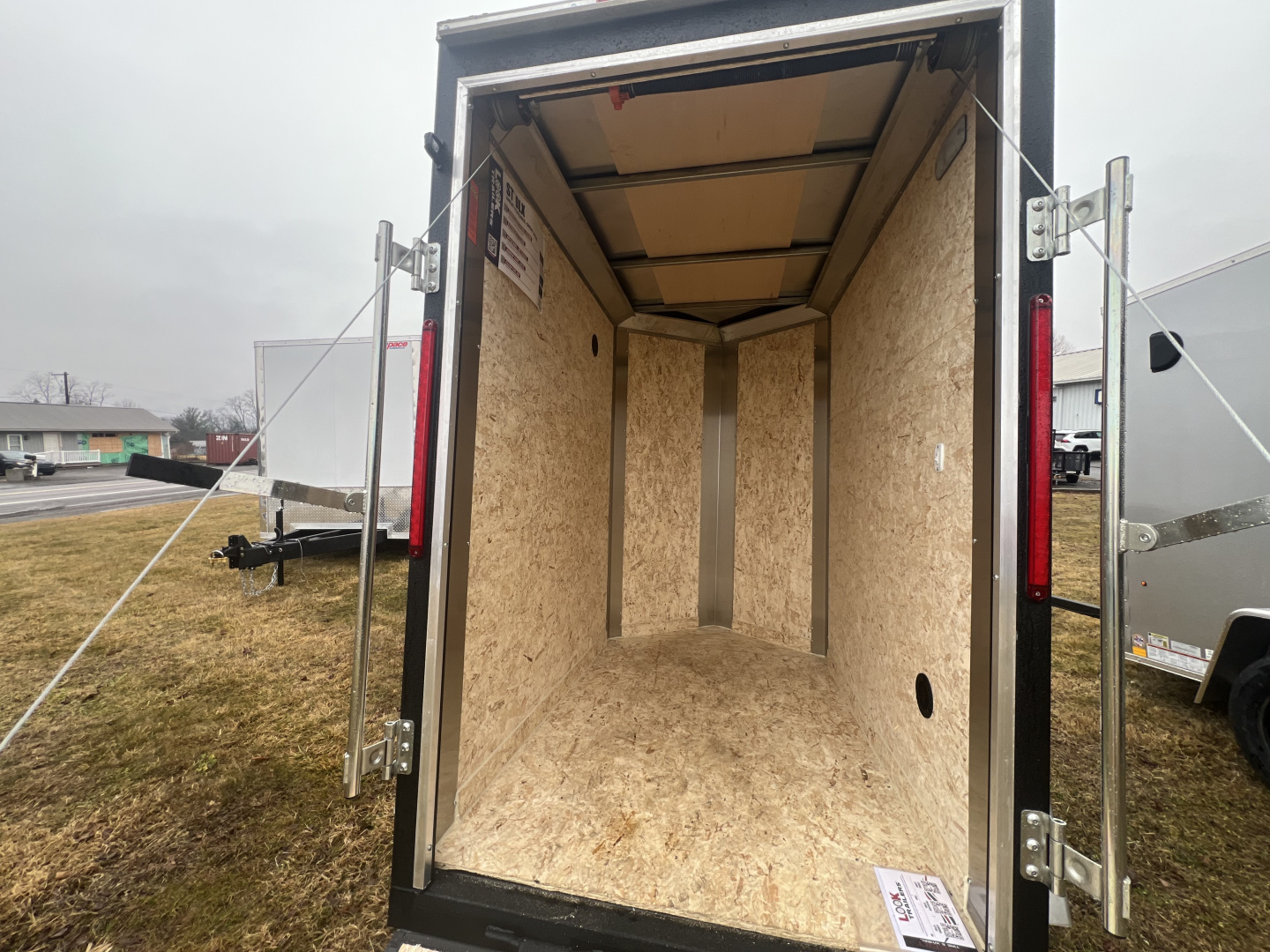 New 2026 Look Trailers 4x6 3K RAMP DOOR Cargo / Enclosed Trailer