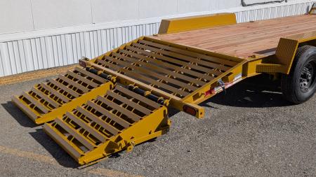 New 2026 BWISE EF20-14-HD Equipment Trailer