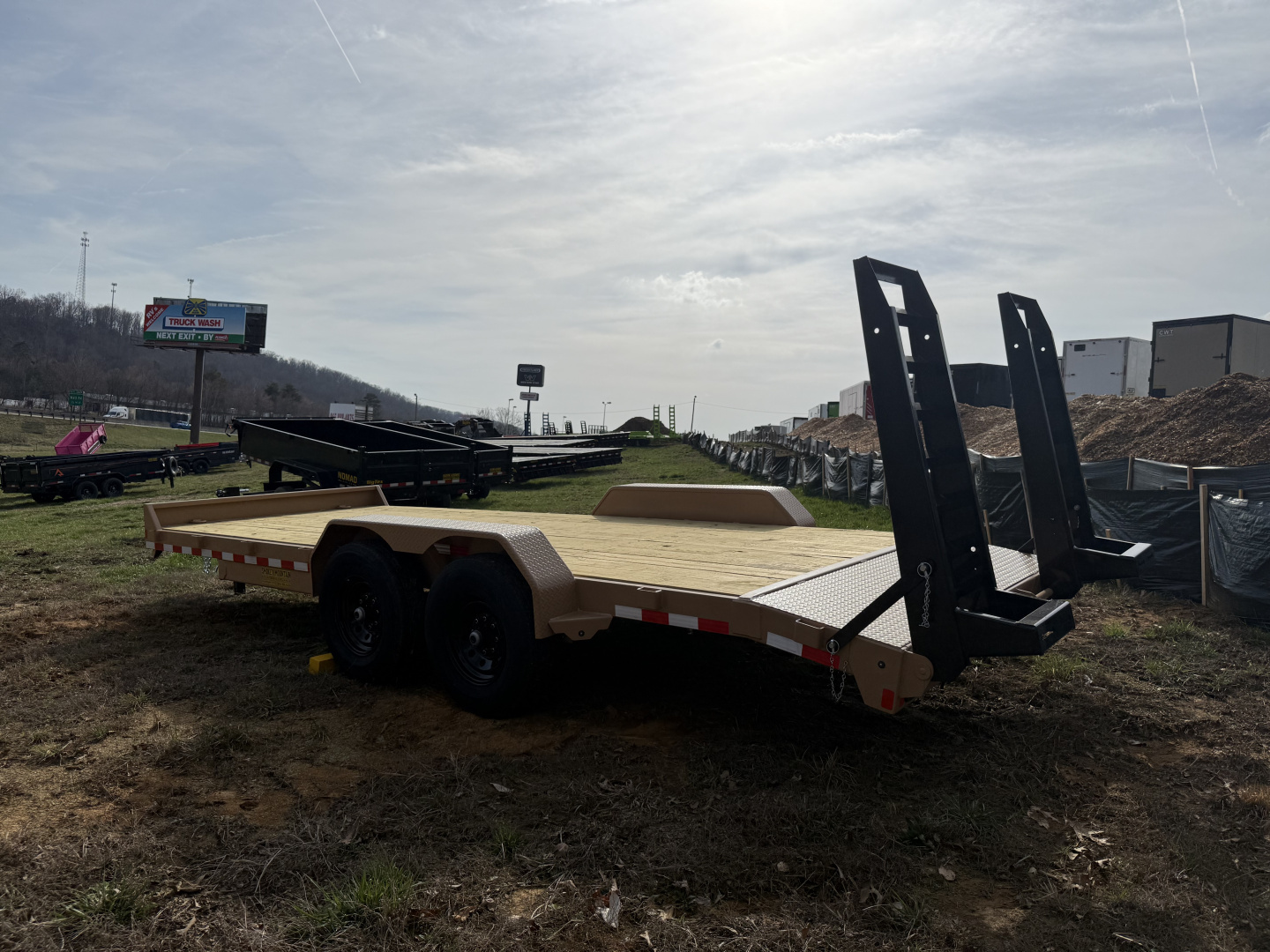 New 2026 Rice Trailers 14K 18+2 MAGNUM Equipment Trailer