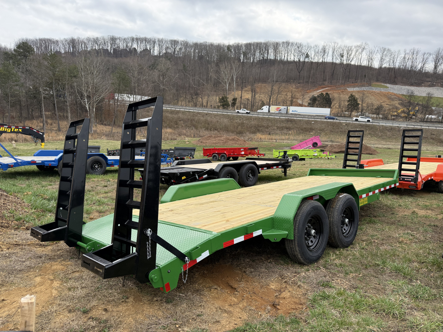 New 2026 Rice Trailers 14K 18+2 MAGNUM Equipment Trailer