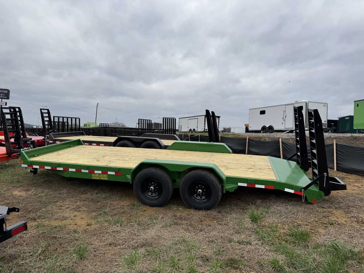 New 2026 Rice Trailers 14K 18+2 MAGNUM Equipment Trailer