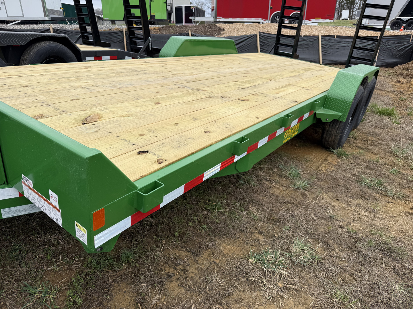 New 2026 Rice Trailers 14K 18+2 MAGNUM Equipment Trailer