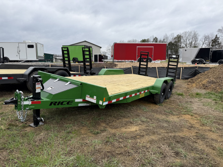 New 2026 Rice Trailers 14K 18+2 MAGNUM Equipment Trailer