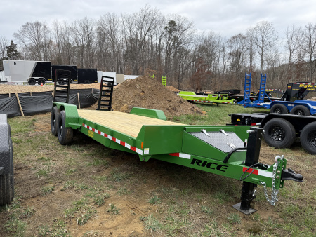 New 2026 Rice Trailers 14K 18+2 MAGNUM Equipment Trailer