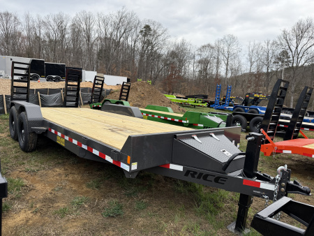 New 2026 Rice Trailers 14K 18+2 MAGNUM Equipment Trailer