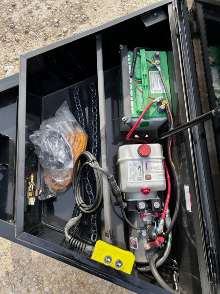 New 2026 H&H Trailers 82"X14' BP LOW-PRO TARP/RAMPS 14K INDUSTRIAL Dump Trailer