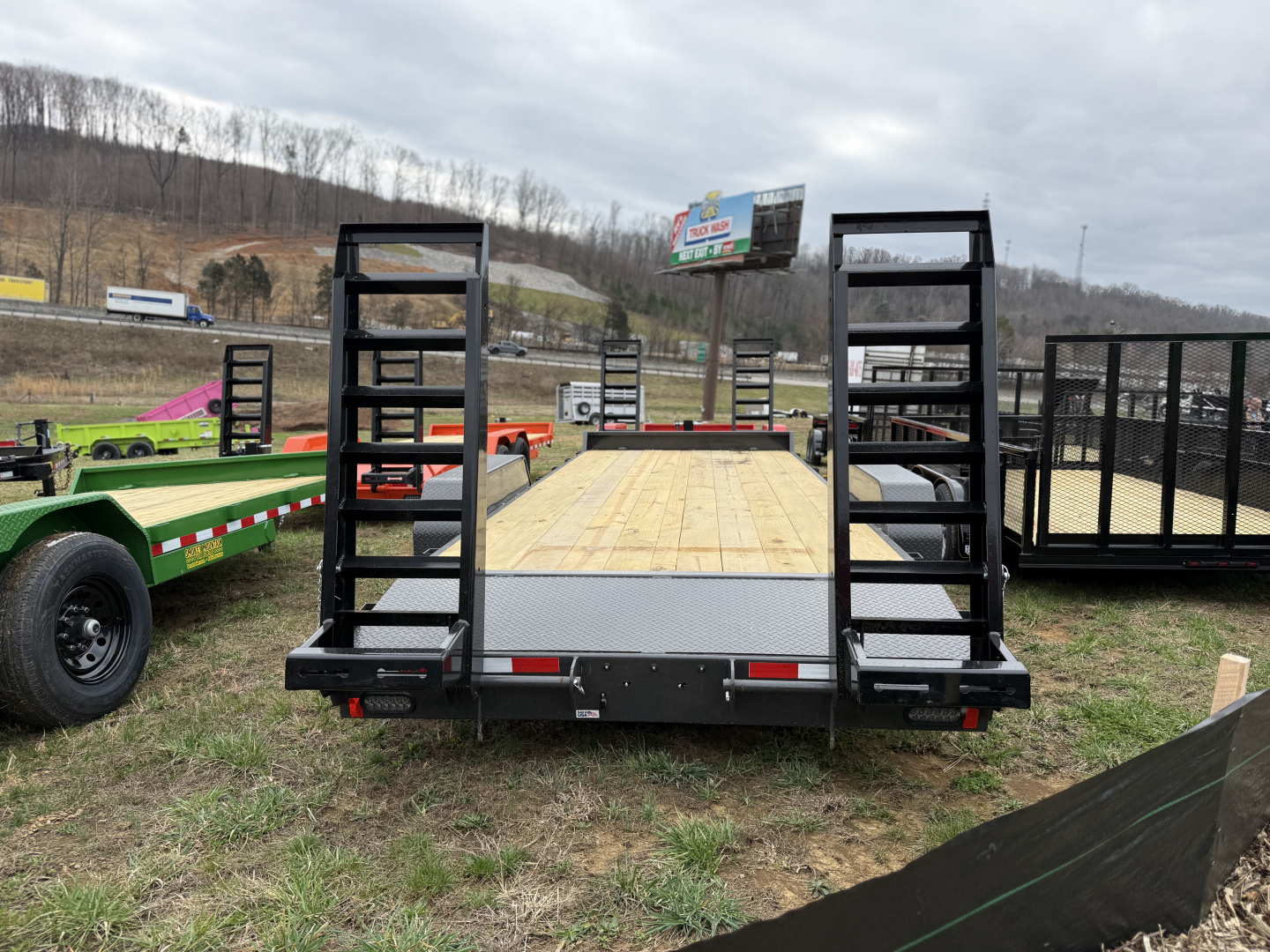 New 2026 Rice Trailers 14K 18+2 MAGNUM Equipment Trailer