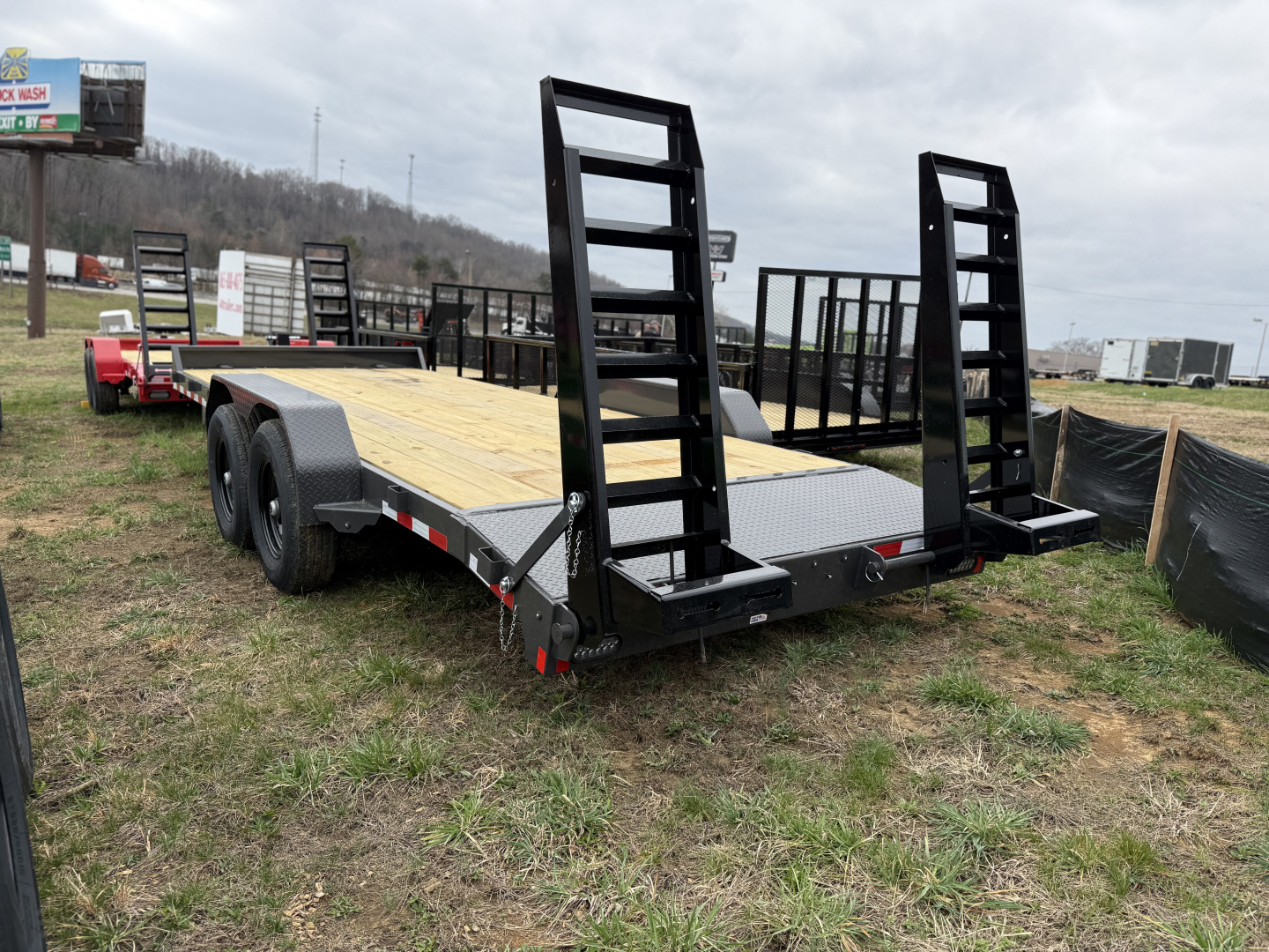 New 2026 Rice Trailers 14K 18+2 MAGNUM Equipment Trailer