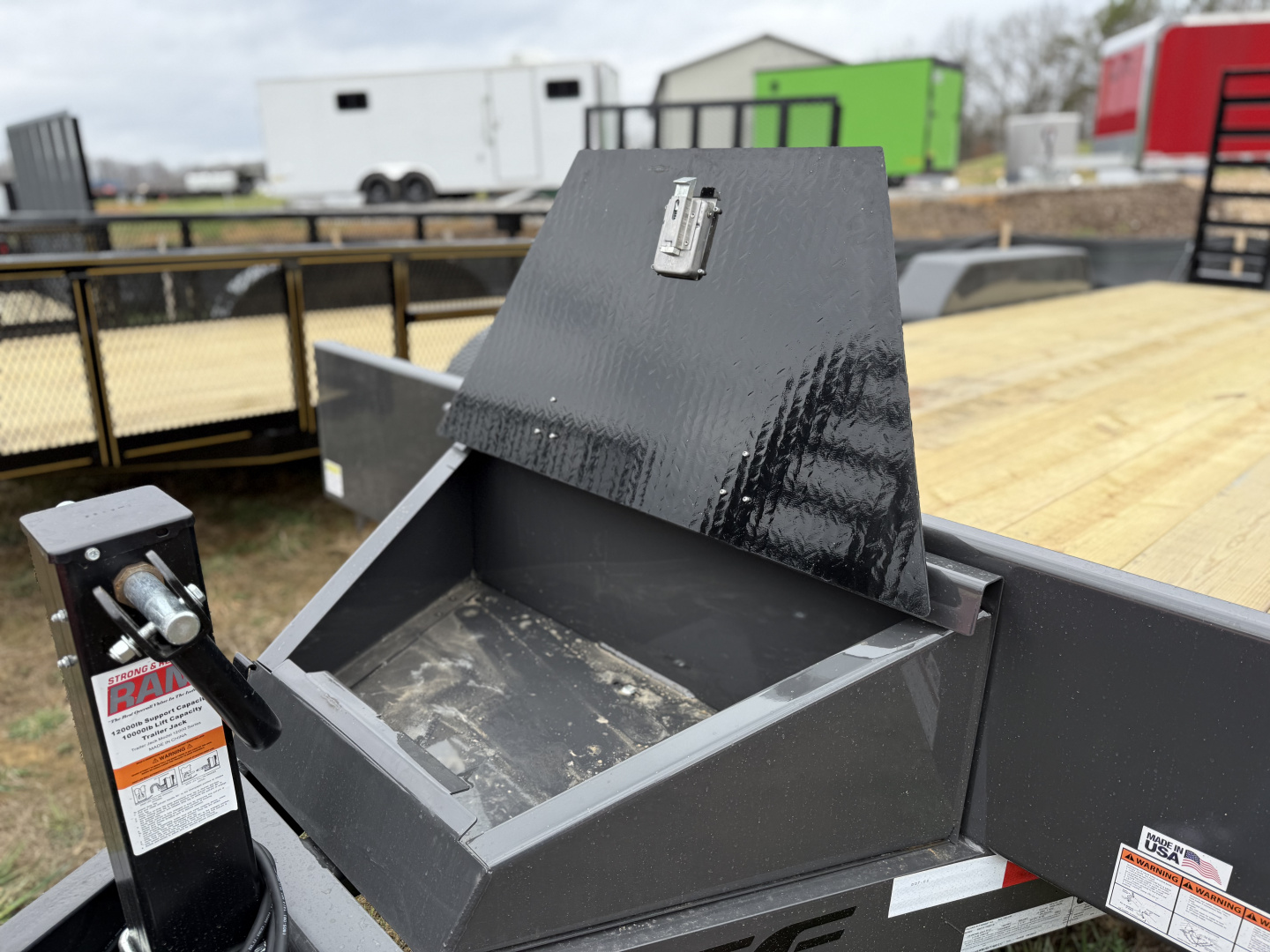 New 2026 Rice Trailers 14K 18+2 MAGNUM Equipment Trailer