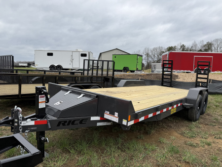 New 2026 Rice Trailers 14K 18+2 MAGNUM Equipment Trailer