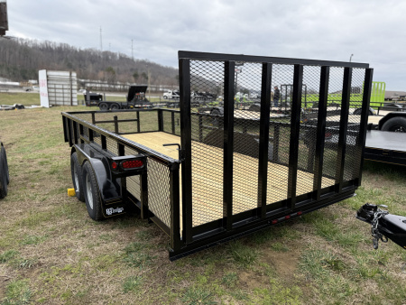 New 2026 P & T Trailers 82X16 7K LEAF Utility Trailer
