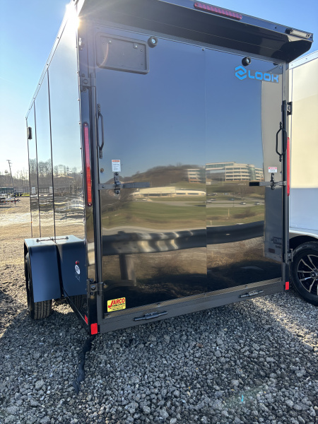 New 2026 Look Trailers 6X12 Cargo / Enclosed Trailer (BLACK)