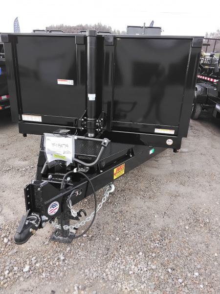 New 2026 Sure-Trac 82X14 Dump Trailer (Black)