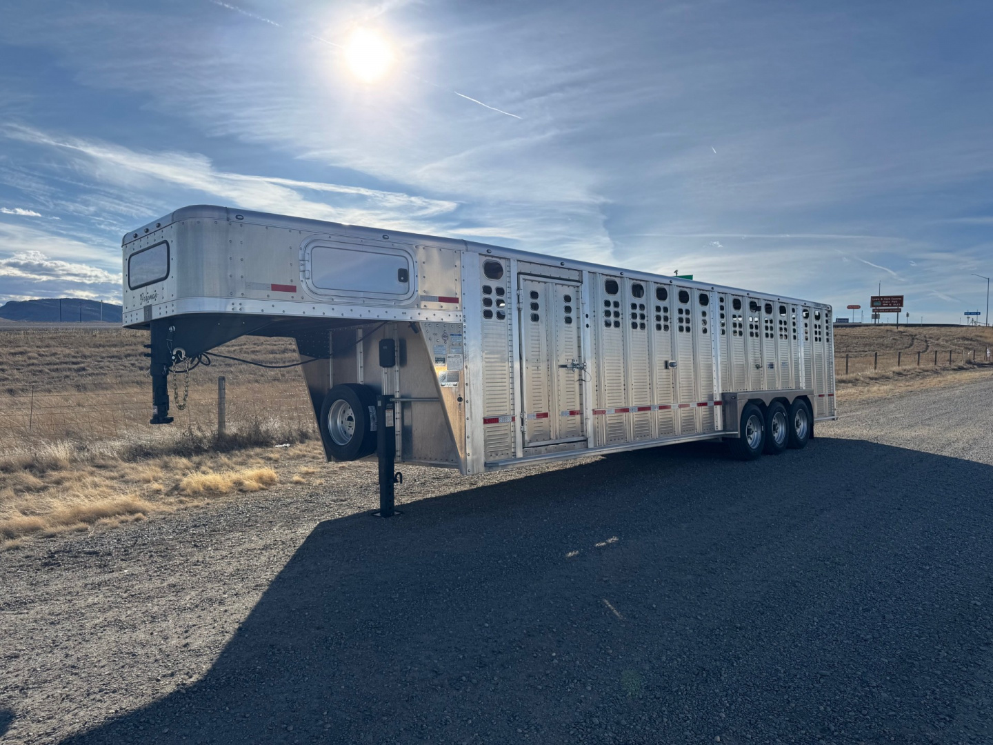 Used 2026 Wilson Trailer FOREMAN 84x30' Stock Trailer