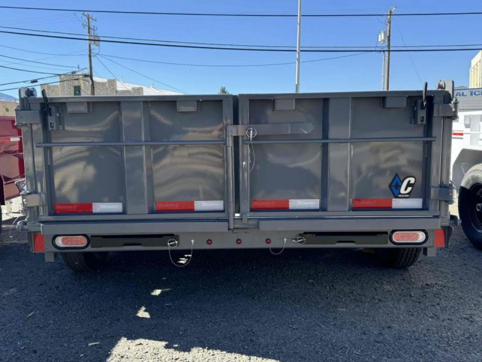 New 2026 Diamond C GDT 77"x10' - 7K Telescopic Dump Trailer