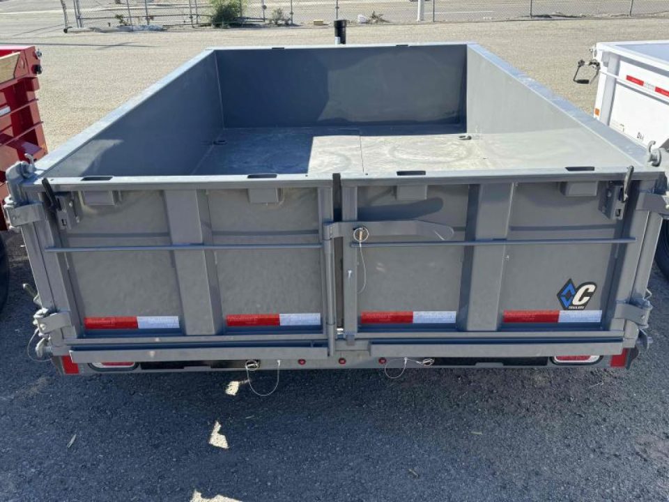 New 2026 Diamond C GDT 77"x10' - 7K Telescopic Dump Trailer