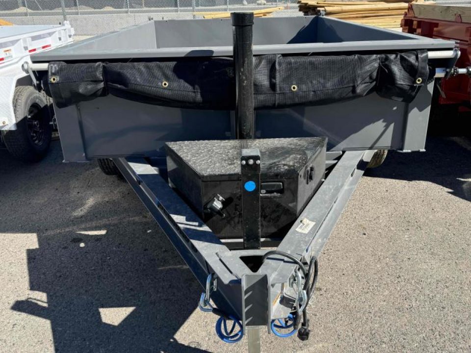 New 2026 Diamond C GDT 77"x10' - 7K Telescopic Dump Trailer
