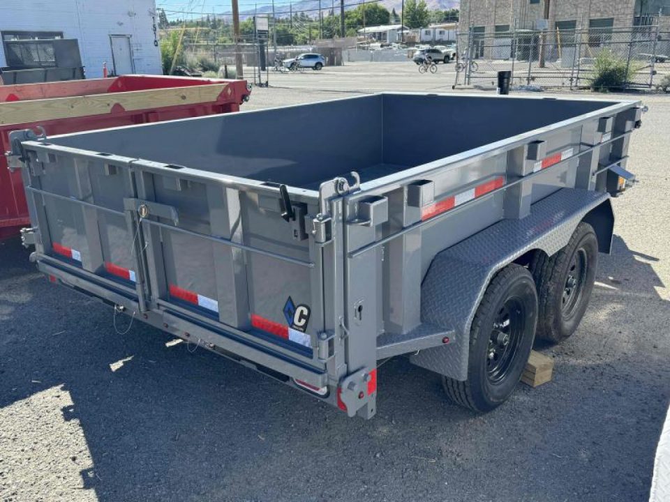 New 2026 Diamond C GDT 77"x10' - 7K Telescopic Dump Trailer