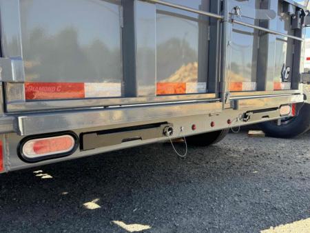 New 2026 Diamond C GDT 77"x10' - 7K Telescopic Dump Trailer