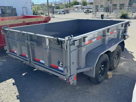 New 2026 Diamond C GDT 77"x10' - 7K Telescopic Dump Trailer