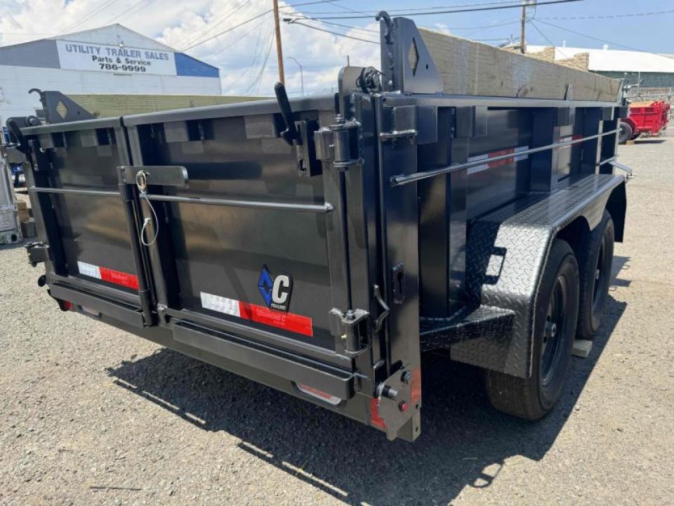 New 2026 Diamond C GDT 60"x10' 24" Sides - 7K Telescopic Dump Trailer