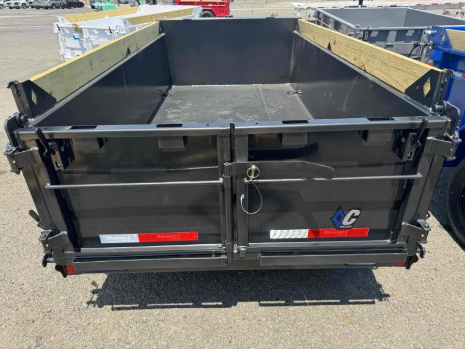 New 2026 Diamond C GDT 60"x10' 24" Sides - 7K Telescopic Dump Trailer